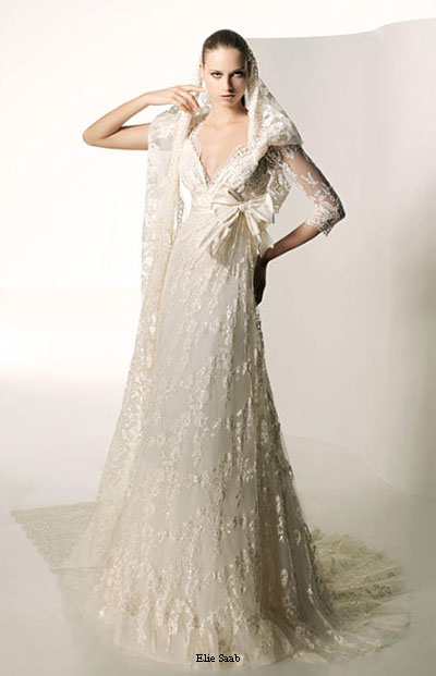 Wedding Spanish on Wedding Gown Designer     Elie Saab   Wedding Inspirasi