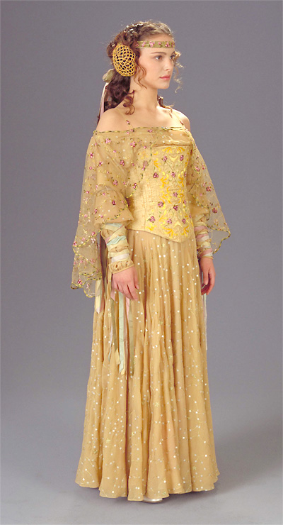 Star Wars Padme Amidala gown idea for a wedding