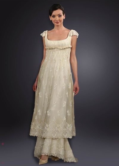 Baju pengantin Peter Langner vintage lace gown wedding dress