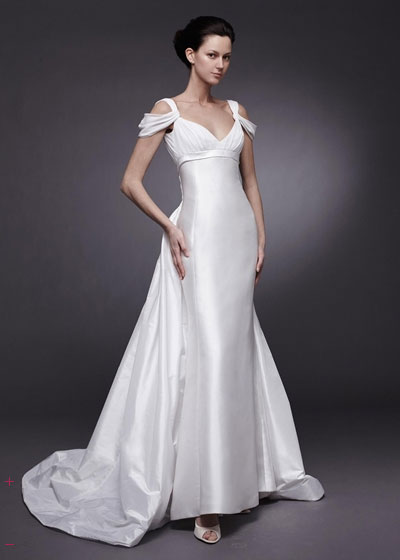 Baju pengantin Peter Langner wedding dress with sleeves