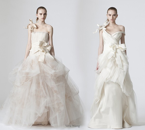 Wedding Dresses from Vera Wang's Spring 2010 bridal collection