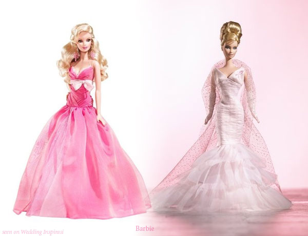 Barbie collectors pink label doll 2008, 2009